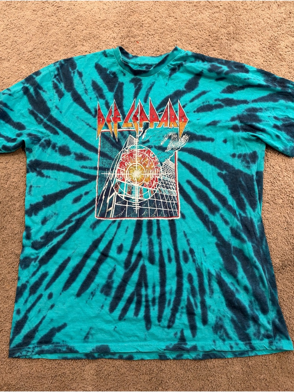 Def Leppard Tie-Dye T-Shirt